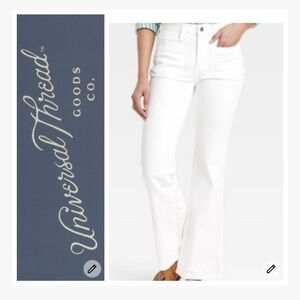 Universal Thread Women's White Jeans EUC